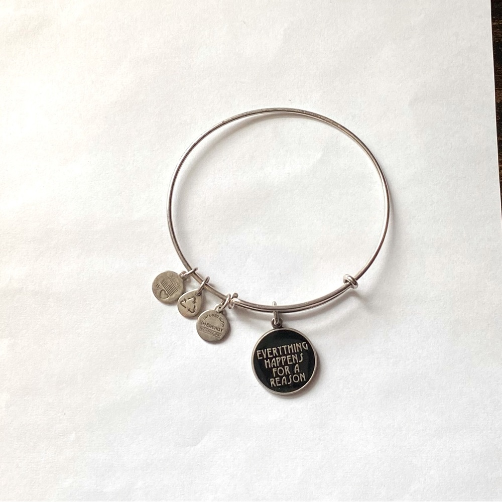 Alex and Ani Original Everything Happens for a Reason Bangle Bracelet